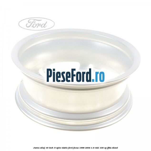 Janta aliaj 16 inch, 5 spite duble Ford Focus 1998-2004 1.8 TDCi 100 cp FFDA diesel