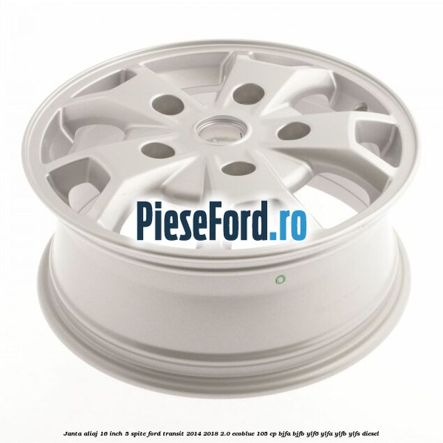 Janta aliaj 16 inch, 5 spite Ford Transit 2014-2018 2.0 EcoBlue 105 cp BJFA, BJFB, YLF6, YLFA, YLFB, YLFS diesel