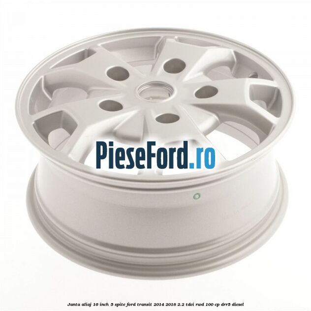 Janta aliaj 16 inch, 5 spite Ford Transit 2014-2018 2.2 TDCi RWD 100 cp DRR5 diesel
