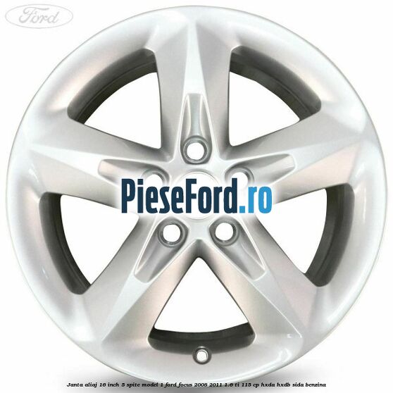 Janta aliaj 16 inch, 5 spite model 1 Ford Focus 2008-2011 1.6 Ti 115 cp Janta aliaj 16 inch, 5 spite model 1 Ford Focus 2008-2011 1.6 Ti 115 cp HXDA, HXDB, SIDA benzina