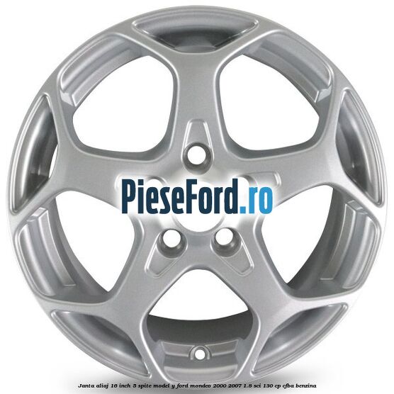 Janta aliaj 16 inch, 5 spite model Y Ford Mondeo 2000-2007 1.8 SCi 130 cp CFBA benzina