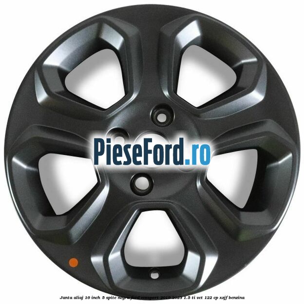 Janta aliaj 16 inch, 5 spite, negru Ford EcoSport 2019-2023 1.5 Ti-VCT 122 cp XZJF benzina