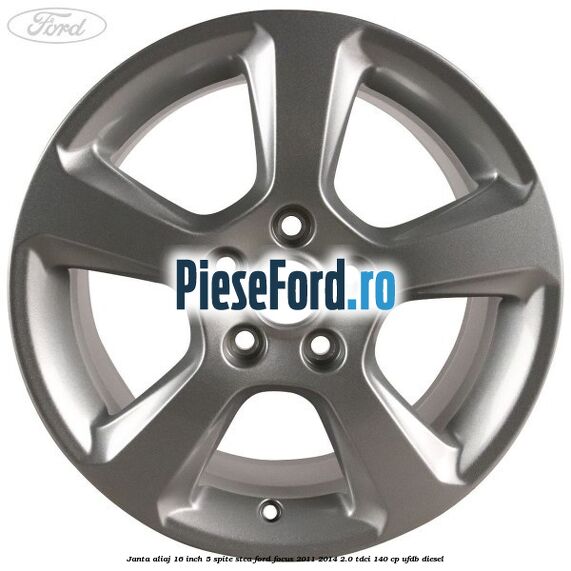 Janta aliaj 16 inch, 5 spite stea Ford Focus 2011-2014 2.0 TDCi 140 cp UFDB diesel