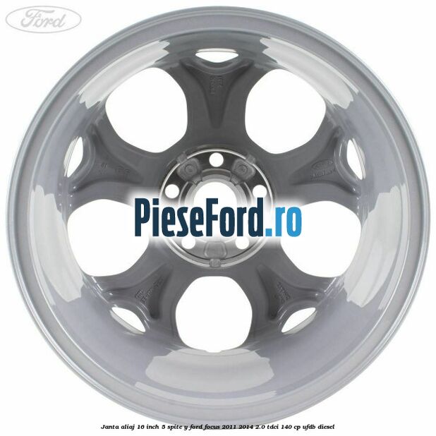 Janta aliaj 16 inch 5 spite Y Ford Focus 2011-2014 2.0 TDCi 140 cp UFDB diesel