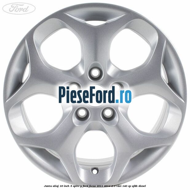 Janta aliaj 16 inch 5 spite Y Ford Focus 2011-2014 2.0 TDCi 140 cp UFDB diesel