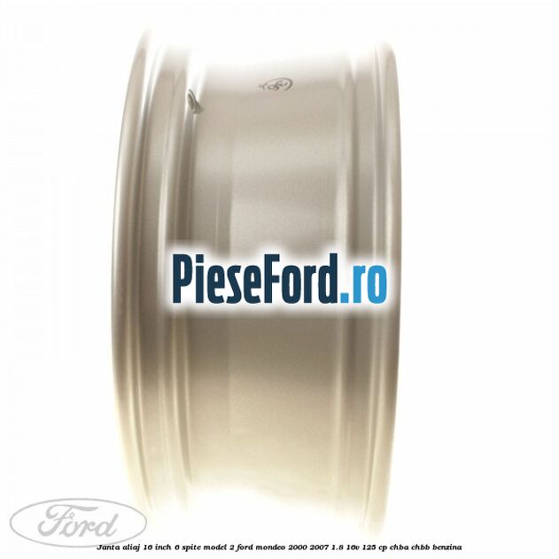 Janta aliaj 16 inch, 6 spite model 2 Ford Mondeo 2000-2007 1.8 16V 125 cp CHBA, CHBB benzina