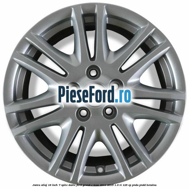Janta aliaj 16 inch, 7 spite duble Ford Grand C-Max 2011-2015 1.6 Ti 125 cp PNDA, PNDD benzina