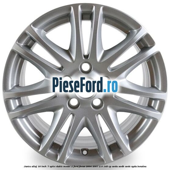 Janta aliaj 16 inch, 7 spite duble model 2 Ford Focus 2004-2007 2.0 145 cp AODA, AODB, AODE, SYDA benzina