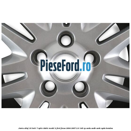 Janta aliaj 16 inch, 7 spite duble model 2 Ford Focus 2004-2007 2.0 145 cp AODA, AODB, AODE, SYDA benzina