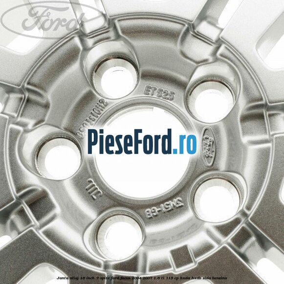 Janta aliaj 16 inch, 7 spite Ford Focus 2004-2007 1.6 Ti 115 cp HXDA, HXDB, SIDA benzina