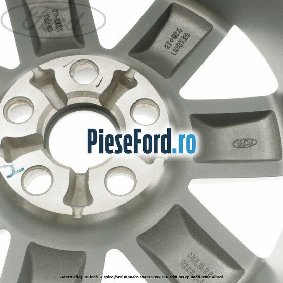 Janta aliaj 16 inch, 7 spite Ford Mondeo 2000-2007 2.0 TDDI 90 cp D5BA, SDBA diesel