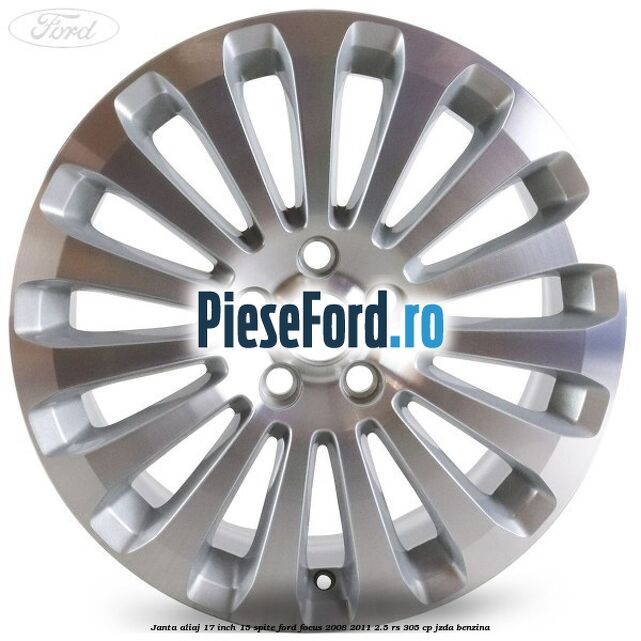 Janta aliaj 17 inch, 15 spite Ford Focus 2008-2011 2.5 RS 305 cp JZDA benzina