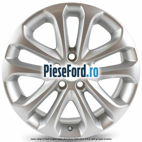 Janta aliaj 17 inch, 5 spite duble Ford Focus 2008-2011 2.5 ST 225 cp HYDA benzina