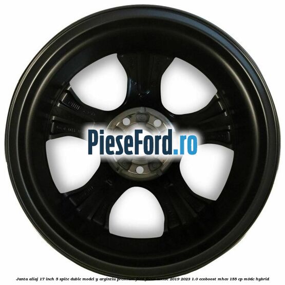 Janta aliaj 17 inch, 5 spite duble model Y argintiu premium Ford Focus Active 2019-2023 1.0 EcoBoost mHEV 155 cp Janta aliaj 17 inch, 5 spite duble model Y argintiu premium Ford Focus Active 2019-2023 1.0 EcoBoost mHEV 155 cp M0DC Hybrid