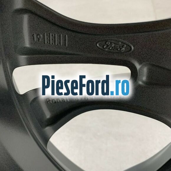 Janta aliaj 17 inch, 5 spite duble model Y gri premium Ford Focus 2019-2023 2.3 EcoBoost ST 280 cp N3DA, N3DB benzina