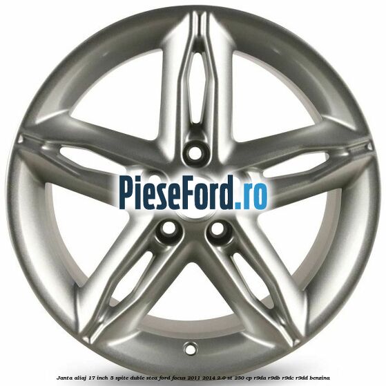Janta aliaj 17 inch, 5 spite duble stea Ford Focus 2011-2014 2.0 ST 250 cp R9DA, R9DB, R9DC, R9DD benzina