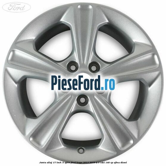 Janta aliaj 17 inch, 5 spite Ford Kuga 2013-2016 2.0 TDCi 140 cp UFMA diesel