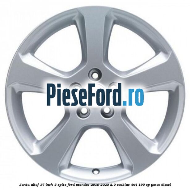 Janta aliaj 17 inch, 5 spite Ford Mondeo 2019-2023 2.0 EcoBlue 4x4 190 cp YMCC diesel