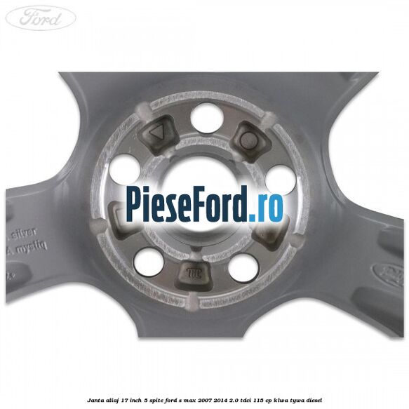 Janta aliaj 17 inch 5 spite Ford S-Max 2007-2014 2.0 TDCi 115 cp KLWA, TYWA diesel