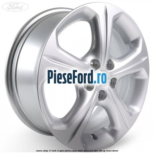 Janta aliaj 17 inch 5 spite Ford S-Max 2007-2014 2.0 TDCi 163 cp TXWA diesel
