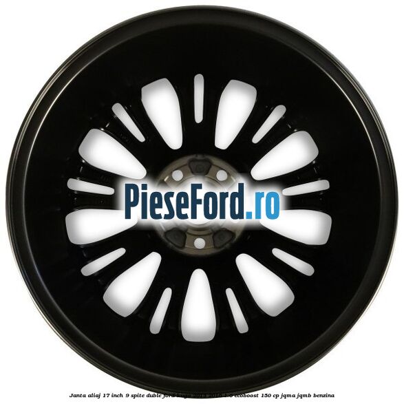 Janta aliaj 17 inch, 9 spite duble Ford Kuga 2013-2016 1.6 EcoBoost 150 cp JQMA, JQMB benzina