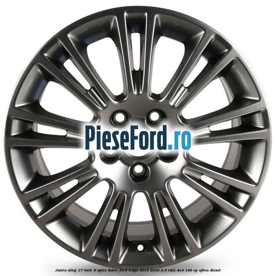 Janta aliaj 17 inch, 9 spite duble Ford Kuga 2013-2016 2.0 TDCi 4x4 140 cp Janta aliaj 17 inch, 9 spite duble Ford Kuga 2013-2016 2.0 TDCi 4x4 140 cp UFMA diesel