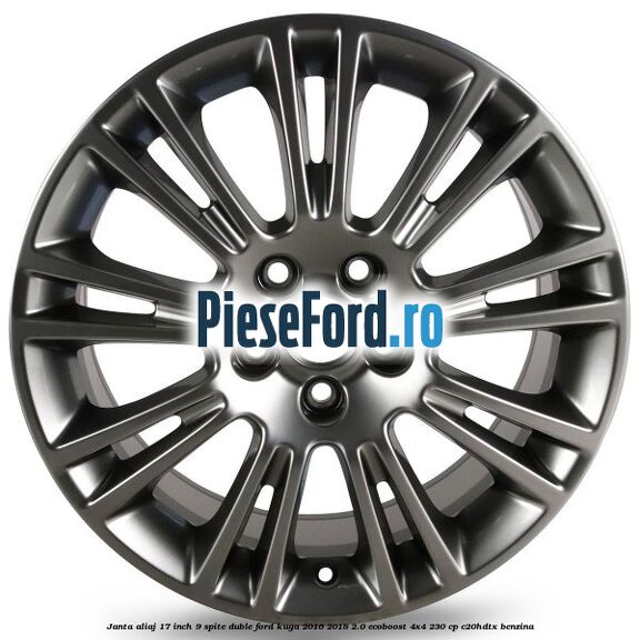 Janta aliaj 17 inch, 9 spite duble Ford Kuga 2016-2018 2.0 EcoBoost 4x4 230 cp C20HDTX benzina