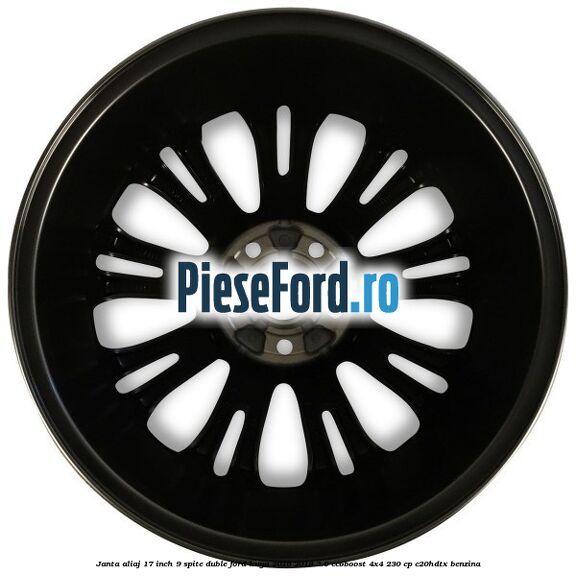 Janta aliaj 17 inch, 9 spite duble Ford Kuga 2016-2018 2.0 EcoBoost 4x4 230 cp C20HDTX benzina
