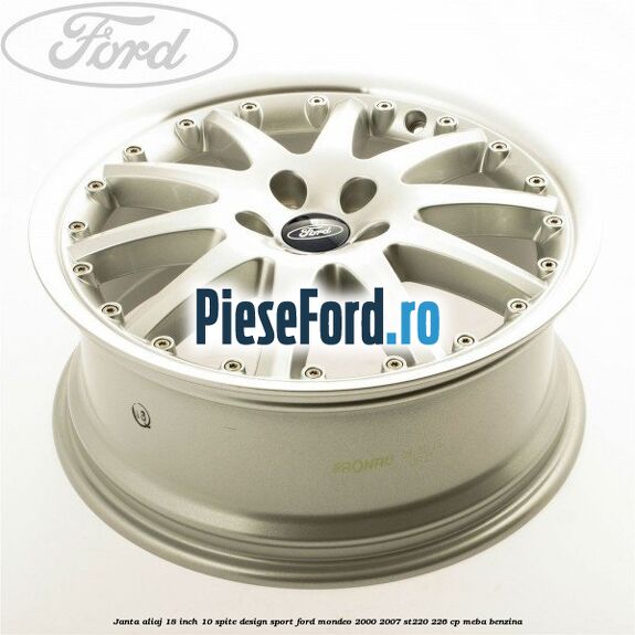 Janta aliaj 18 inch, 10 spite, design Sport Ford Mondeo 2000-2007 ST220 226 cp MEBA benzina