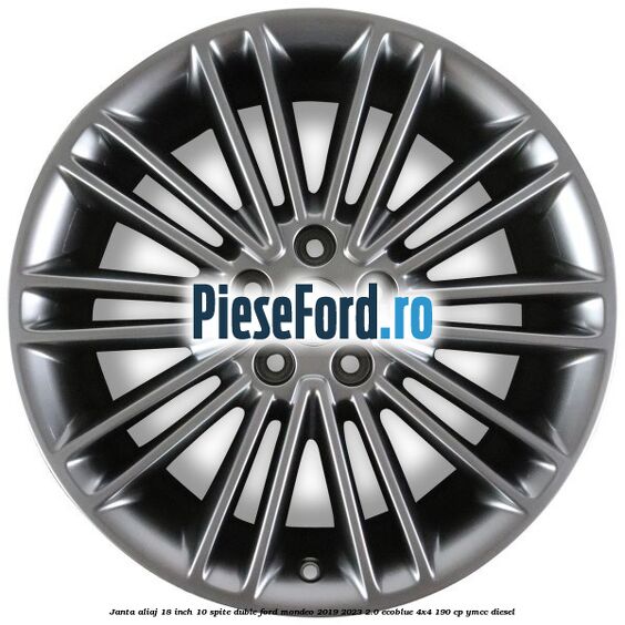 Janta aliaj 18 inch, 10 spite duble Ford Mondeo 2019-2023 2.0 EcoBlue 4x4 190 cp Janta aliaj 18 inch, 10 spite duble Ford Mondeo 2019-2023 2.0 EcoBlue 4x4 190 cp YMCC diesel