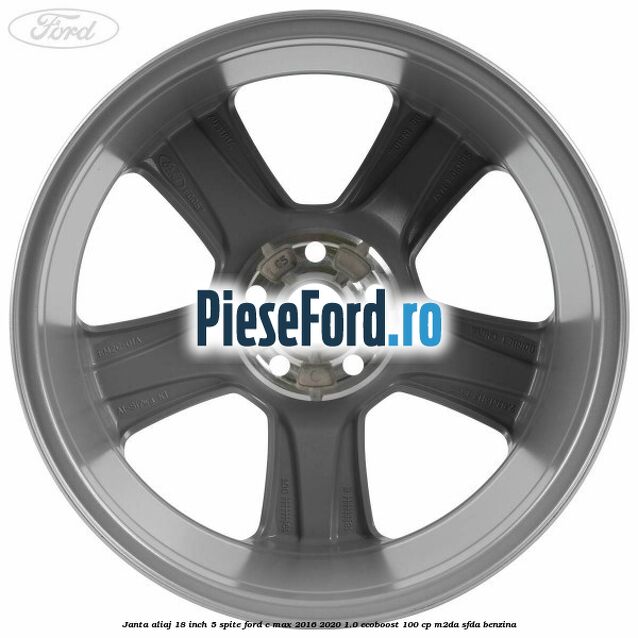 Janta aliaj 18 inch, 5 spite Ford C-Max 2016-2020 1.0 EcoBoost 100 cp Janta aliaj 18 inch, 5 spite Ford C-Max 2016-2020 1.0 EcoBoost 100 cp M2DA, SFDA benzina