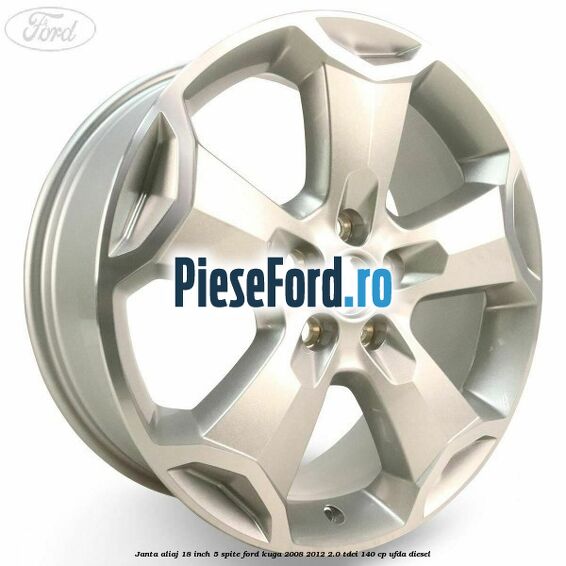 Janta aliaj 18 inch, 5 spite Ford Kuga 2008-2012 2.0 TDCI 140 cp UFDA diesel