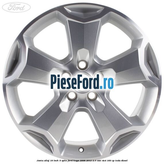 Janta aliaj 18 inch, 5 spite Ford Kuga 2008-2012 2.0 TDCI 4x4 163 cp TXDA diesel
