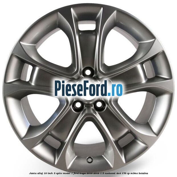 Janta aliaj 18 inch, 5 spite model 1 Ford Kuga 2016-2018 1.5 EcoBoost 4x4 176 cp Janta aliaj 18 inch, 5 spite model 1 Ford Kuga 2016-2018 1.5 EcoBoost 4x4 176 cp M9ME benzina