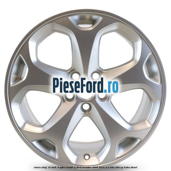 Janta aliaj 18 inch, 5 spite model Y Ford Mondeo 2008-2014 2.2 TDCi 200 cp KNBA diesel