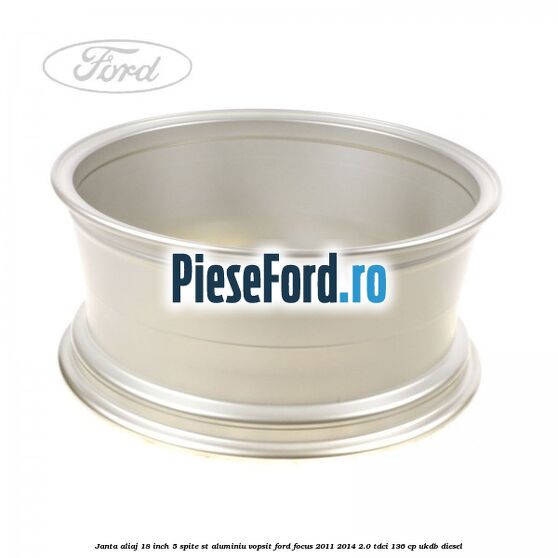 Janta aliaj 18 inch, 5 spite ST aluminiu vopsit Ford Focus 2011-2014 2.0 TDCi 136 cp UKDB diesel