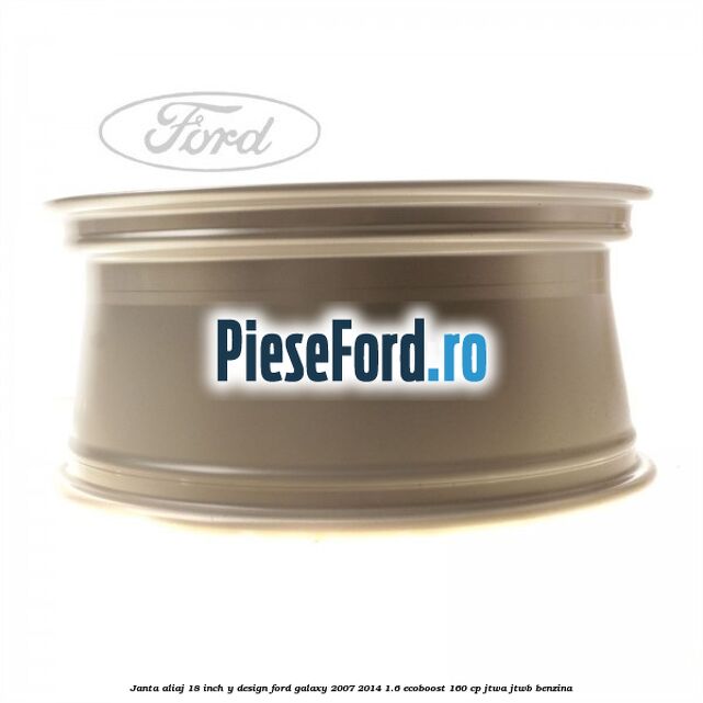 Janta aliaj 18 inch, Y design Ford Galaxy 2007-2014 1.6 EcoBoost 160 cp JTWA, JTWB benzina