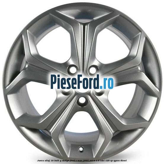 Janta aliaj 18 inch, Y design Ford S-Max 2007-2014 1.8 TDCi 125 cp QYWA diesel