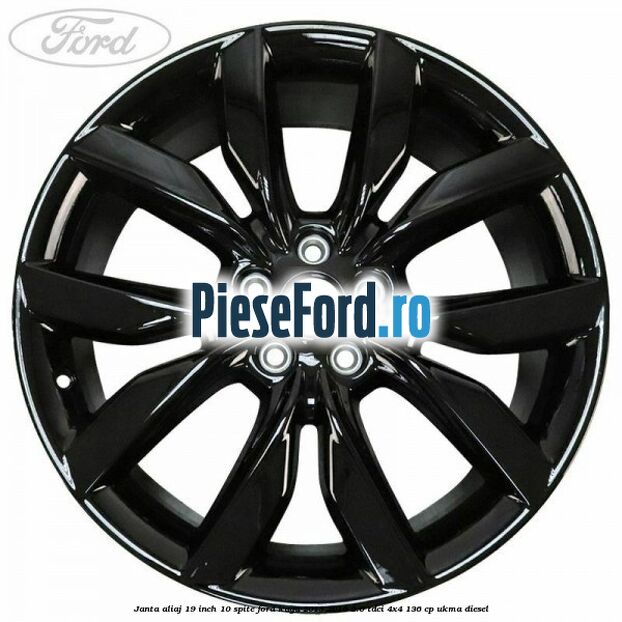 Janta aliaj 19 inch 10 spite Ford Kuga 2013-2016 2.0 TDCi 4x4 136 cp UKMA diesel