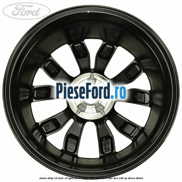 Janta aliaj 19 inch 10 spite Ford Kuga 2013-2016 2.0 TDCi 4x4 136 cp UKMA diesel