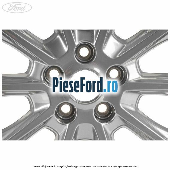 Janta aliaj 19 inch, 10 spite Ford Kuga 2016-2018 2.0 EcoBoost 4x4 242 cp R9MA benzina