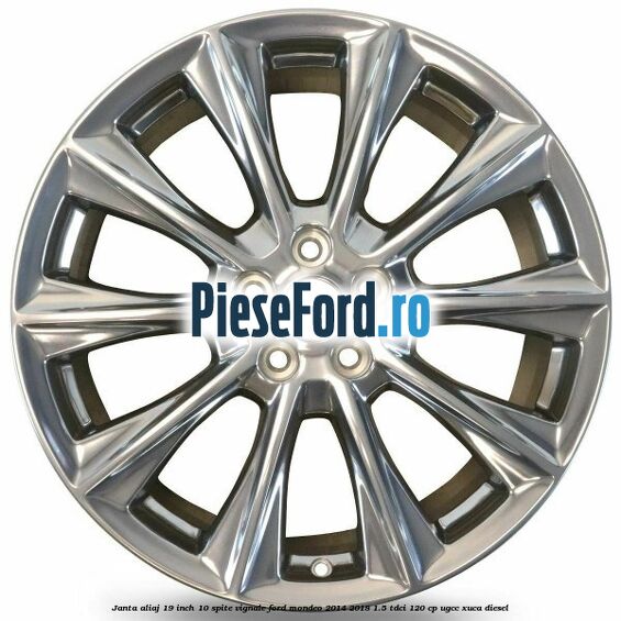 Janta aliaj 19 inch, 10 spite Vignale Ford Mondeo 2014-2018 1.5 TDCi 120 cp UGCC, XUCA diesel