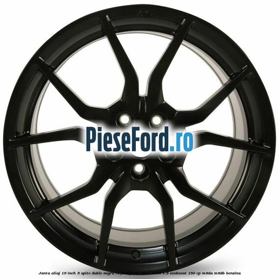 Janta aliaj 19 inch, 5 spite duble negru RS Ford Focus 2014-2018 1.5 EcoBoost 150 cp Janta aliaj 19 inch, 5 spite duble negru RS Ford Focus 2014-2018 1.5 EcoBoost 150 cp M8DA, M8DB benzina