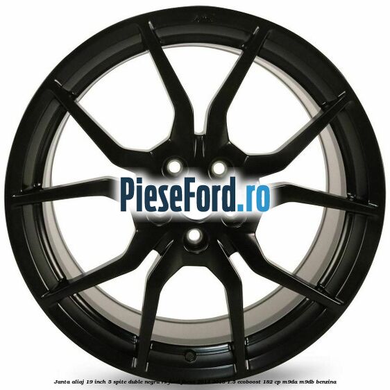 Janta aliaj 19 inch, 5 spite duble negru RS Ford Focus 2014-2018 1.5 EcoBoost 182 cp Janta aliaj 19 inch, 5 spite duble negru RS Ford Focus 2014-2018 1.5 EcoBoost 182 cp M9DA, M9DB benzina