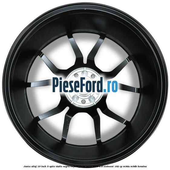 Janta aliaj 19 inch, 5 spite duble negru RS Ford Focus 2014-2018 1.5 EcoBoost 182 cp Janta aliaj 19 inch, 5 spite duble negru RS Ford Focus 2014-2018 1.5 EcoBoost 182 cp M9DA, M9DB benzina