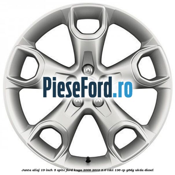 janta aliaj 19 inch, 5 spite Ford Kuga 2008-2012 2.0 TDCi 136 cp G6DG, UKDA diesel