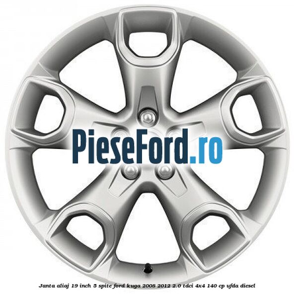 janta aliaj 19 inch, 5 spite Ford Kuga 2008-2012 2.0 TDCI 4x4 140 cp UFDA diesel