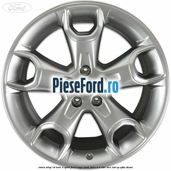 janta aliaj 19 inch, 5 spite Ford Kuga 2008-2012 2.0 TDCI 4x4 140 cp UFDA diesel