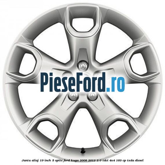 janta aliaj 19 inch, 5 spite Ford Kuga 2008-2012 2.0 TDCI 4x4 163 cp TXDA diesel