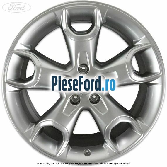 janta aliaj 19 inch, 5 spite Ford Kuga 2008-2012 2.0 TDCI 4x4 163 cp TXDA diesel